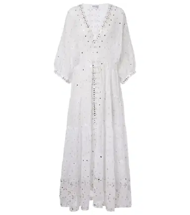 JULIET DUNN Embellished cotton maxi dress | Thumbnail 1