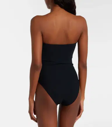 Karla Colletto Tess floral-appliqué swimsuit | Thumbnail 2