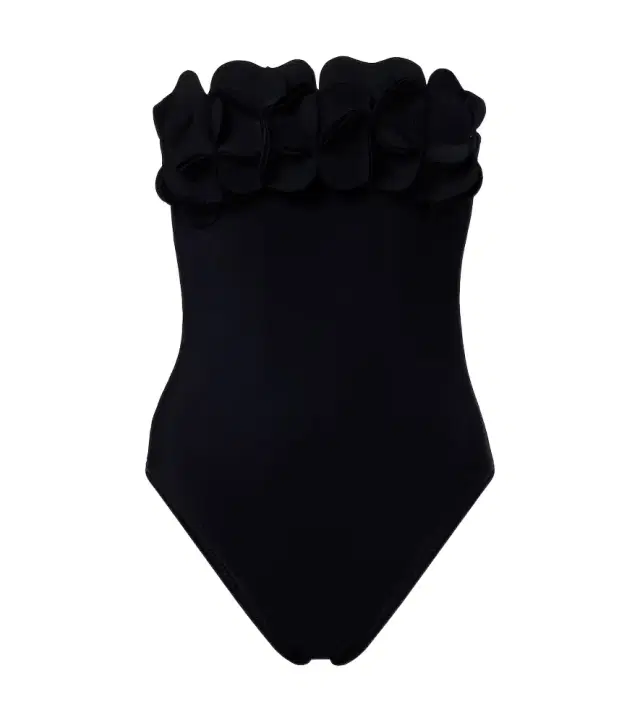 Tess floral-appliqué swimsuit
