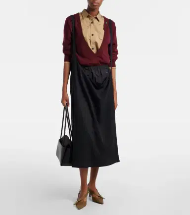 Prada Passage Medium leather shoulder bag | Thumbnail 5