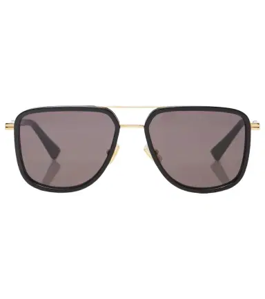 Bottega Veneta Metal Combi aviator sunglasses | Thumbnail 1