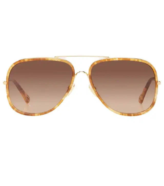 Chloe Chloé Tubolar aviator sunglasses