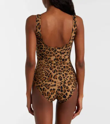 Karla Colletto Ava leopard-print swimsuit | Thumbnail 3