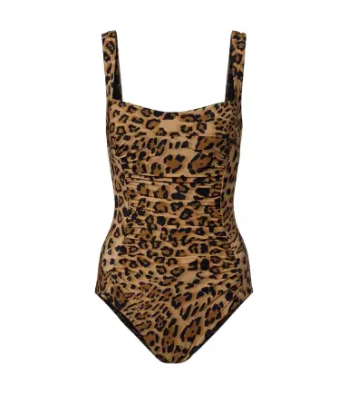 Karla Colletto Ava leopard-print swimsuit | Thumbnail 1