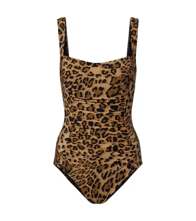 Ava leopard-print swimsuit