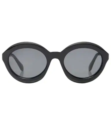 Alaïa Alaïa Lettering Logo round sunglasses | Thumbnail 1
