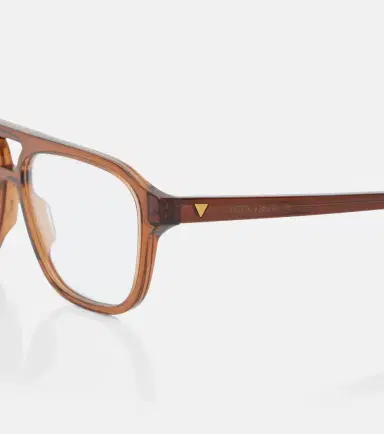Bottega Veneta Triangle Stud aviator glasses | Thumbnail 4