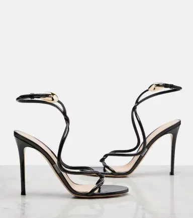 Gianvito Rossi Jungle Mamba leather sandals | Thumbnail 3 Gianvito Rossi Jungle Mamba leather sandals | Thumbnail 3