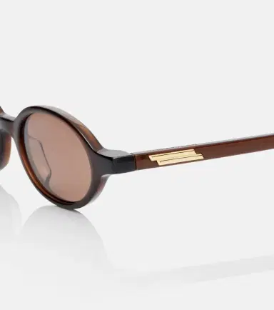 Bottega Veneta Slim Ribbon oval sunglasses | Thumbnail 5
