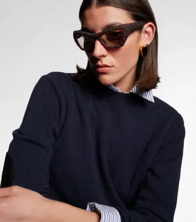 Bottega Veneta Knot Intrecciato cat-eye sunglasses | Thumbnail 4 Bottega Veneta Knot Intrecciato cat-eye sunglasses | Thumbnail 4