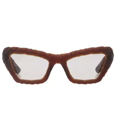 Bottega Veneta Knot Intrecciato cat-eye sunglasses | Thumbnail 1 Bottega Veneta Knot Intrecciato cat-eye sunglasses | Thumbnail 1