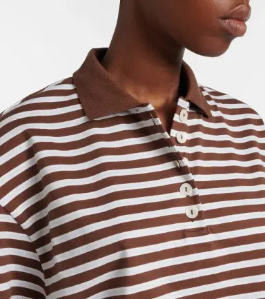 RÓHE Róhe Striped oversized cotton polo shirt | Thumbnail 5 RÓHE Róhe Striped oversized cotton polo shirt | Thumbnail 5