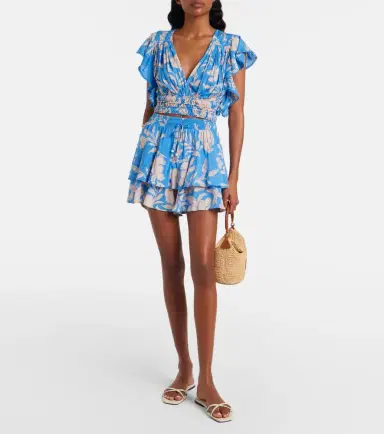 Poupette St Barth Thalia floral shorts | Thumbnail 5