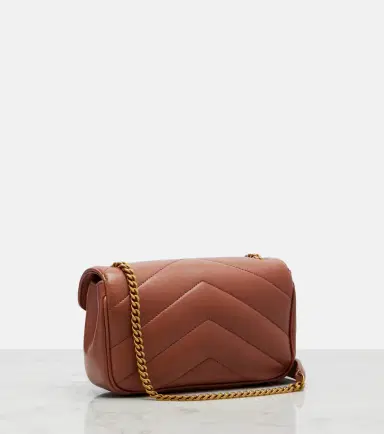 Saint Laurent Loulou Mini leather shoulder bag | Thumbnail 4 Saint Laurent Loulou Mini leather shoulder bag | Thumbnail 4