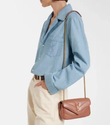 Saint Laurent Loulou Mini leather shoulder bag | Thumbnail 6 Saint Laurent Loulou Mini leather shoulder bag | Thumbnail 6