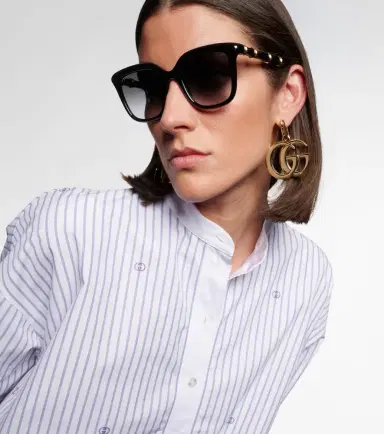 Gucci Bamboo square sunglasses | Thumbnail 3