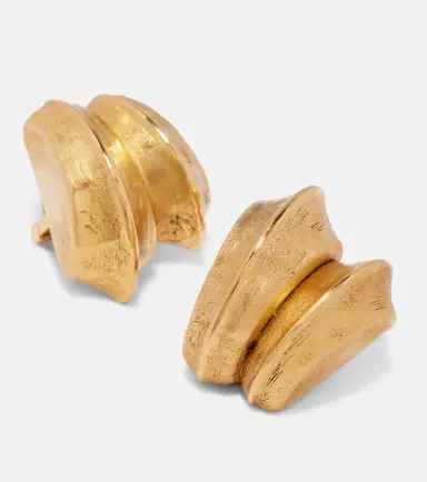 Saint Laurent Double Blade clip-on earrings | Thumbnail 4