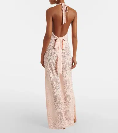 Alexandra Miro Irena halterneck lace jumpsuit | Thumbnail 3 Alexandra Miro Irena halterneck lace jumpsuit | Thumbnail 3