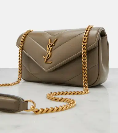 Saint Laurent Loulou Mini leather shoulder bag | Thumbnail 2