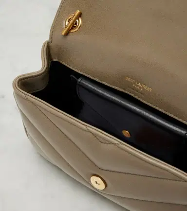 Saint Laurent Loulou Mini leather shoulder bag | Thumbnail 4