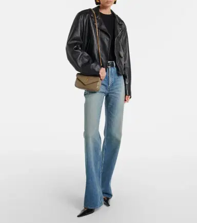 Saint Laurent Loulou Mini leather shoulder bag | Thumbnail 5