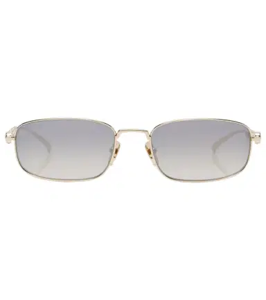 Gucci Bamboo crystal-embellished rectangular sunglasses | Thumbnail 1 Gucci Bamboo crystal-embellished rectangular sunglasses | Thumbnail 1