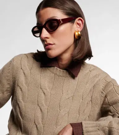 Cartier Eyewear Collection Signature C oval sunglasses | Thumbnail 3