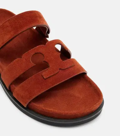 Tory Burch Ines suede slides | Thumbnail 2 Tory Burch Ines suede slides | Thumbnail 2