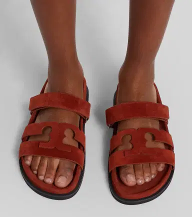 Tory Burch Ines suede slides | Thumbnail 6 Tory Burch Ines suede slides | Thumbnail 6