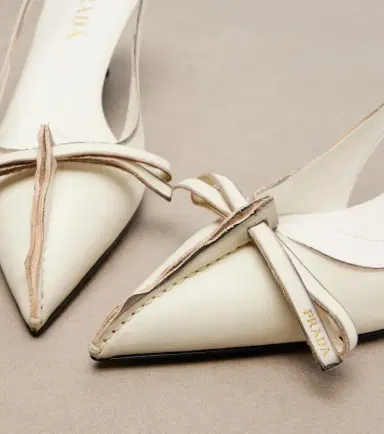 Prada Leather slingback pumps | Thumbnail 4 Prada Leather slingback pumps | Thumbnail 4