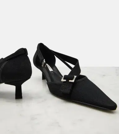Prada Canvas pumps | Thumbnail 4