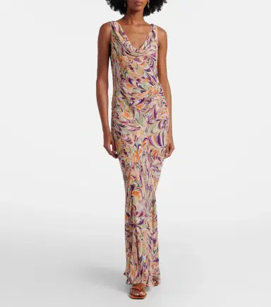 Alexandra Miro Harper printed maxi dress | Thumbnail 4