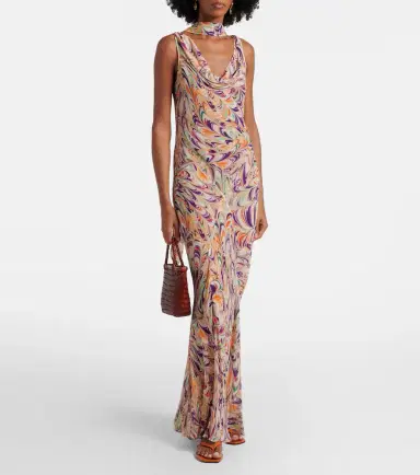 Alexandra Miro Harper printed maxi dress | Thumbnail 5