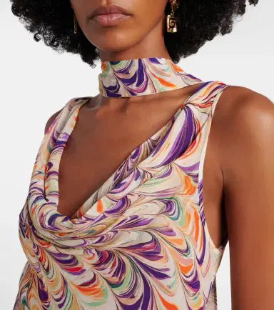 Alexandra Miro Harper printed maxi dress | Thumbnail 6