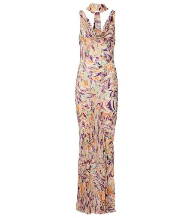 Harper printed maxi dress