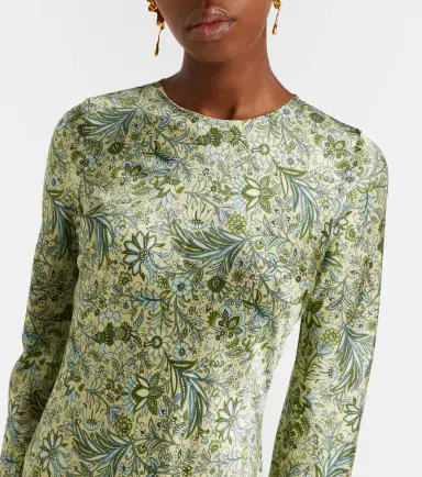 Veronica Beard Gemma printed silk-blend maxi dress | Thumbnail 2 Veronica Beard Gemma printed silk-blend maxi dress | Thumbnail 2