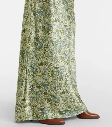 Veronica Beard Gemma printed silk-blend maxi dress | Thumbnail 5 Veronica Beard Gemma printed silk-blend maxi dress | Thumbnail 5