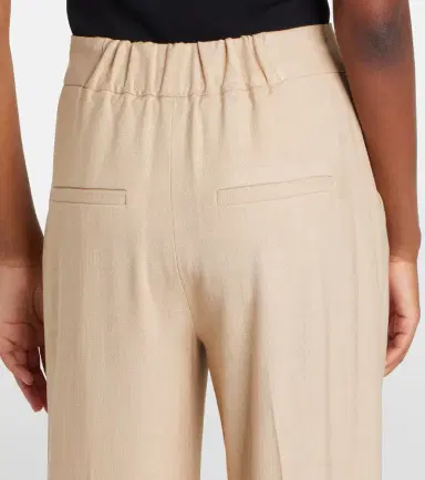 Veronica Beard Pleated flared pants | Thumbnail 3