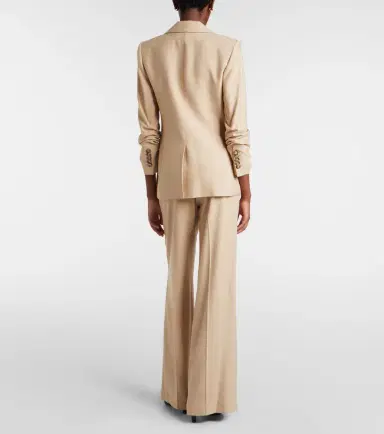 Veronica Beard Pleated flared pants | Thumbnail 4