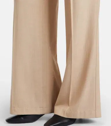 Veronica Beard Pleated flared pants | Thumbnail 6