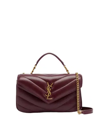 Saint Laurent Loulou Medium leather top-handle bag | Thumbnail 1 Saint Laurent Loulou Medium leather top-handle bag | Thumbnail 1