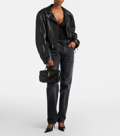 Saint Laurent Loulou matelassé leather top-handle bag | Thumbnail 5 Saint Laurent Loulou matelassé leather top-handle bag | Thumbnail 5