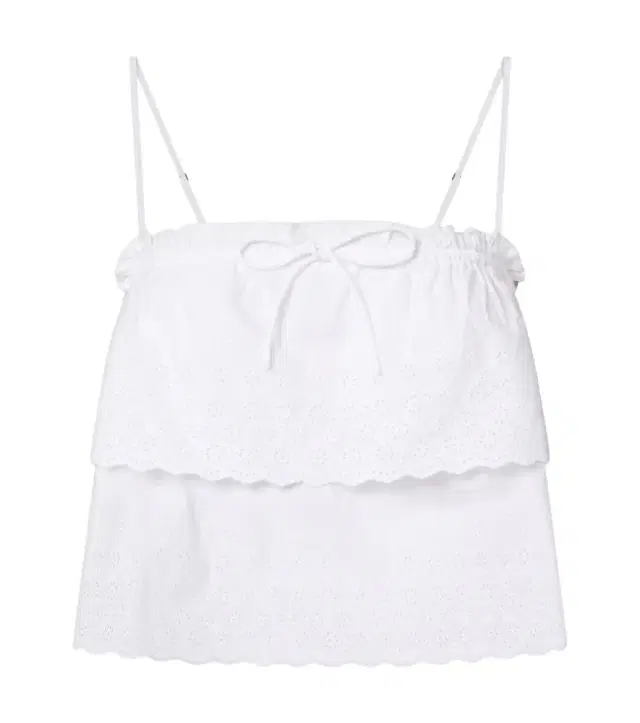 Oseanna cotton poplin crop top