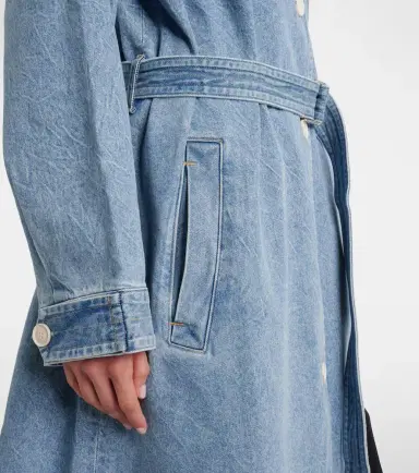 AGOLDE x Maria McManus denim wrap coat | Thumbnail 2 AGOLDE x Maria McManus denim wrap coat | Thumbnail 2