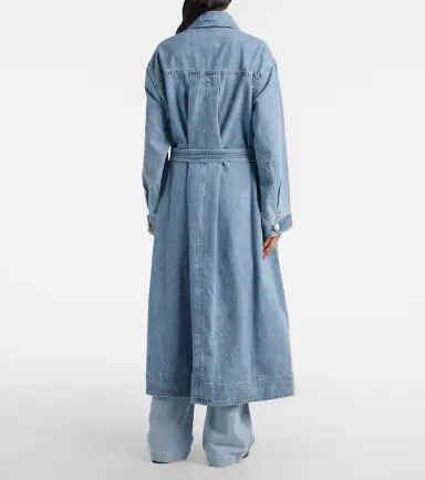AGOLDE x Maria McManus denim wrap coat | Thumbnail 3 AGOLDE x Maria McManus denim wrap coat | Thumbnail 3