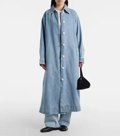 AGOLDE x Maria McManus denim wrap coat | Thumbnail 5 AGOLDE x Maria McManus denim wrap coat | Thumbnail 5