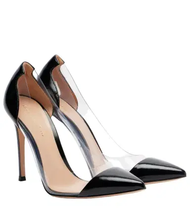 Gianvito Rossi Gianvito leather-trimmed pumps | Thumbnail 1