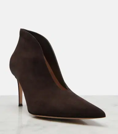Gianvito Rossi Vania suede pumps | Thumbnail 4 Gianvito Rossi Vania suede pumps | Thumbnail 4