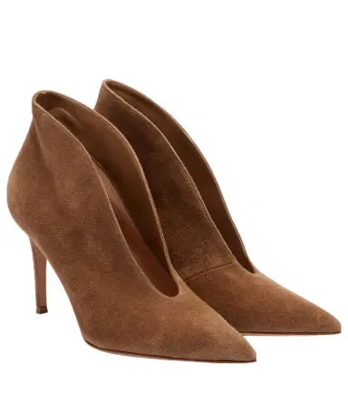 Gianvito Rossi Vania suede pumps | Thumbnail 1 Gianvito Rossi Vania suede pumps | Thumbnail 1