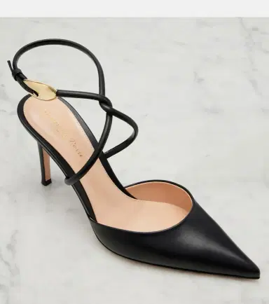 Gianvito Rossi Leather slingback pumps | Thumbnail 4 Gianvito Rossi Leather slingback pumps | Thumbnail 4